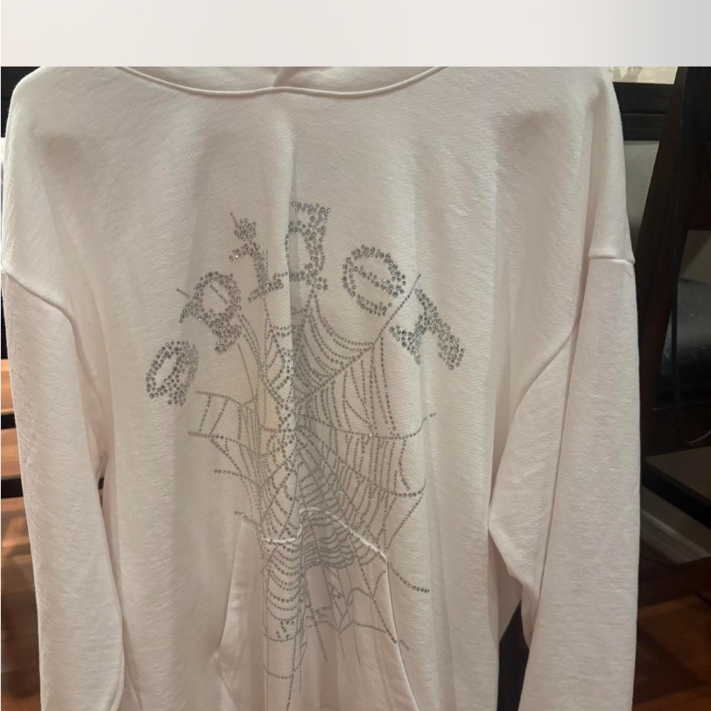 Spider White Sweater for Men 
Please buy!!!